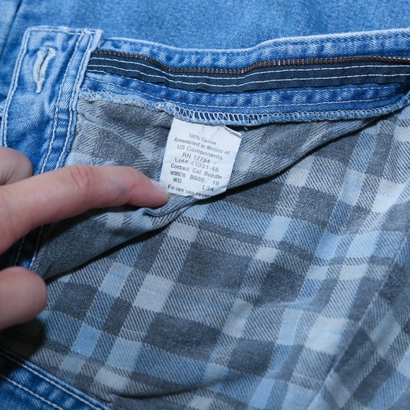 key flannel lined jeans